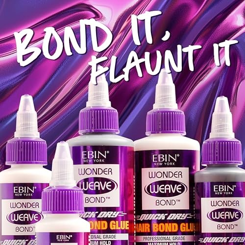 Ebin New York Wonder Weave Bond Hair Bond Glue Clear 30 ml - image 3