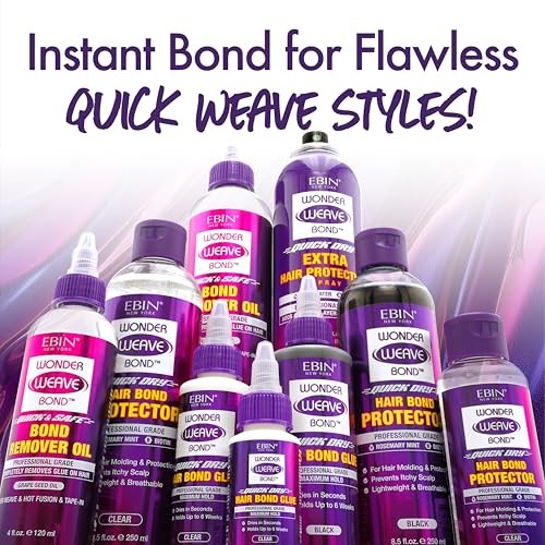 Ebin New York Wonder Weave Bond Hair Bond Glue Clear 30 ml - image 4