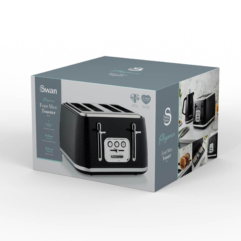Elegance 4 Slice Toaster - image 2