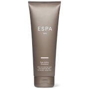 Brown tube of Espa Men Dual Action Shavemud, 200ml, featuring a minimalist design with white text and a sleek, modern look, ideal for shaving and skincare.