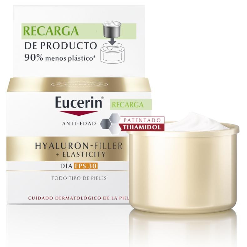 Eucerin Hyaluron-Filler + Elasticity Day Cream SPF 30 50ml - Refill - image 2