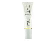 Eve Lom Daily Protection SPF 50 in a sleek white tube with a gold accent, featuring bold black lettering and a flip-top cap for easy dispensing.