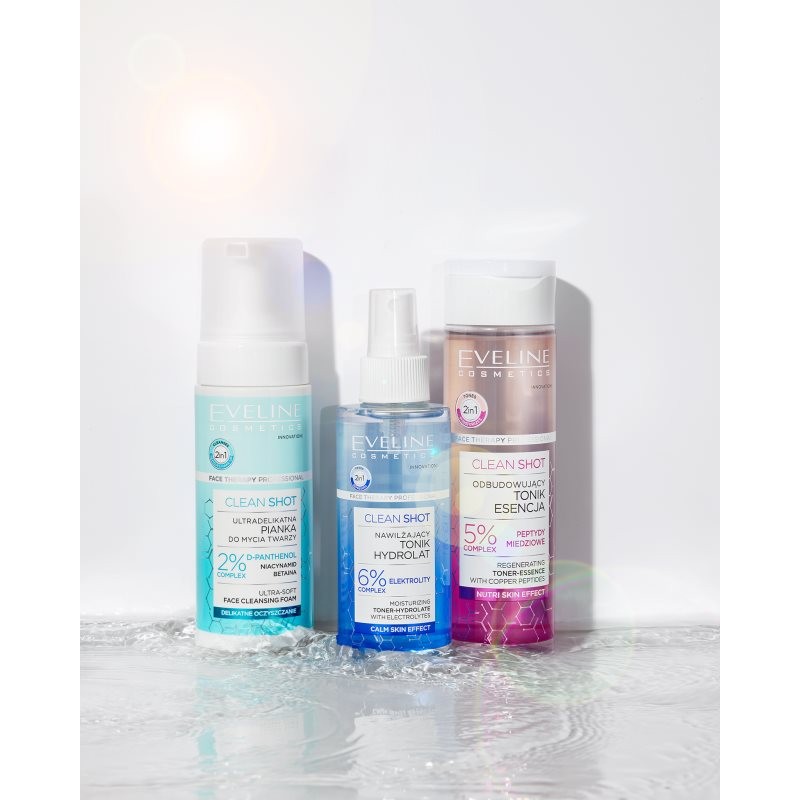 Eveline Clean Shot Regenerating Toner Essence 200ml - image 3