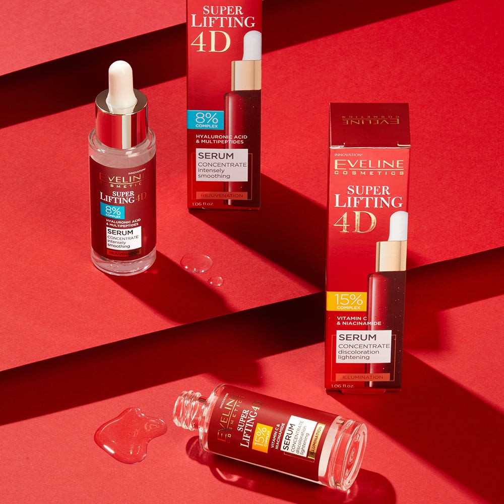 Eveline Super Lifting 4d Vitamin C & Niacinamide Serum 30ml - image 2