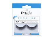 Eylure Strip Lashes Number 157, featuring a textured design with varying lengths, packaged in a clear plastic case with a blue and white label.