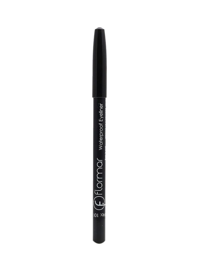 Flormar Flormar Eye Make-up Eyeliner Waterproof Eyeliner 101 Black Ice 1,10 G