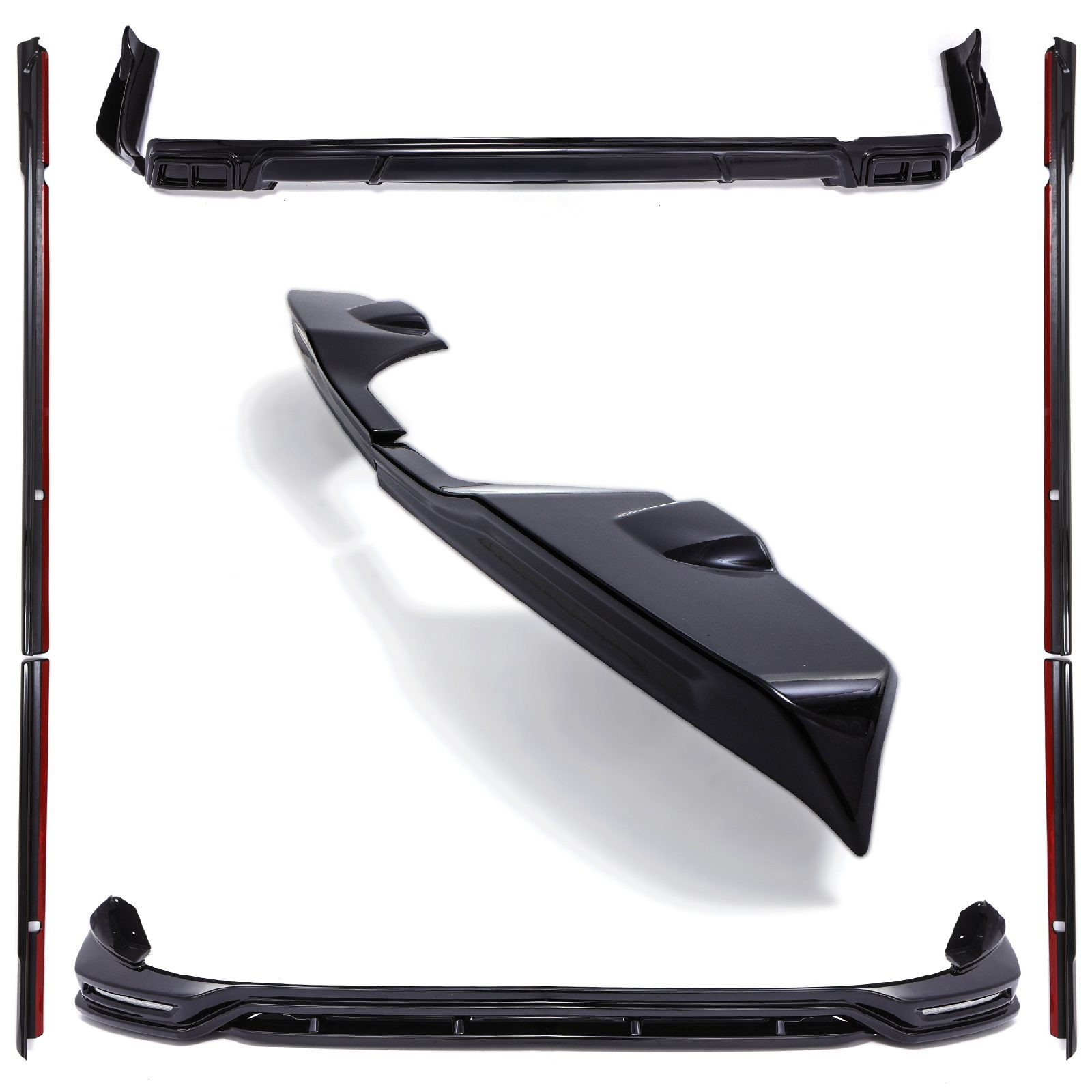 Ford Transit Custom LWB Barn Door MK2 2023+ Low Line Aero Body Kit with DRLs
