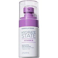 Purple and white pump bottle of Formula 10.0.6 Hydrate State Vitamin B Rejuvenating Daily Moisturiser, 60ml, featuring a sleek design and clear labeling.