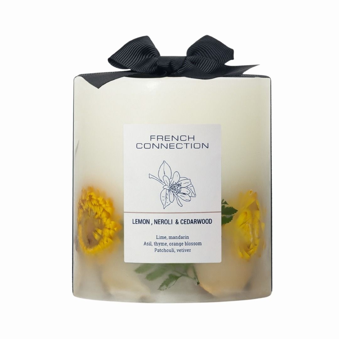 French Connection Botanical Collection Lemon Neroli & Cedarwood Candle 660g - image 2