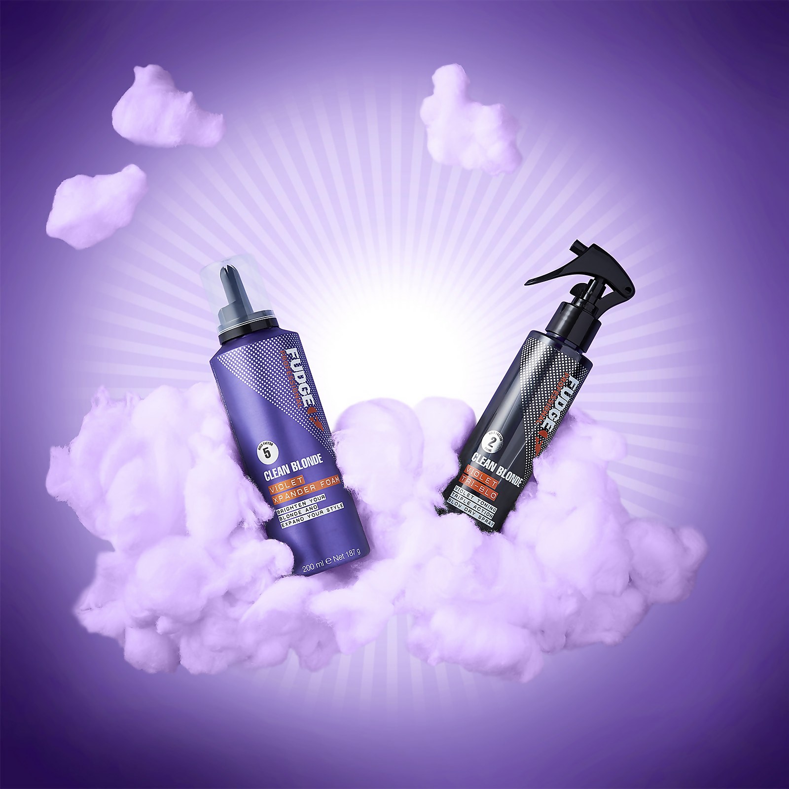 Fudge Professional Clean Blonde Violet Tri Blo Spray - image 2