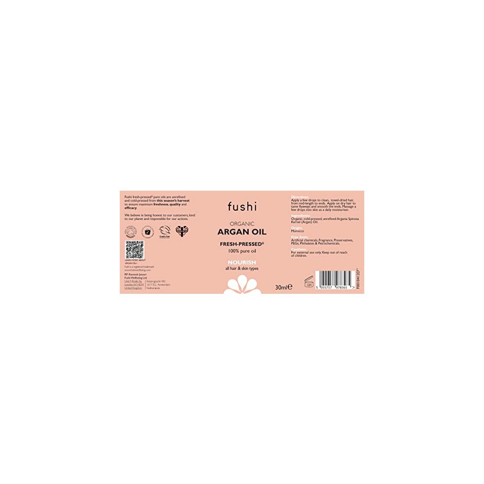 Fushi Organic Argan Oil 30ml - image 5
