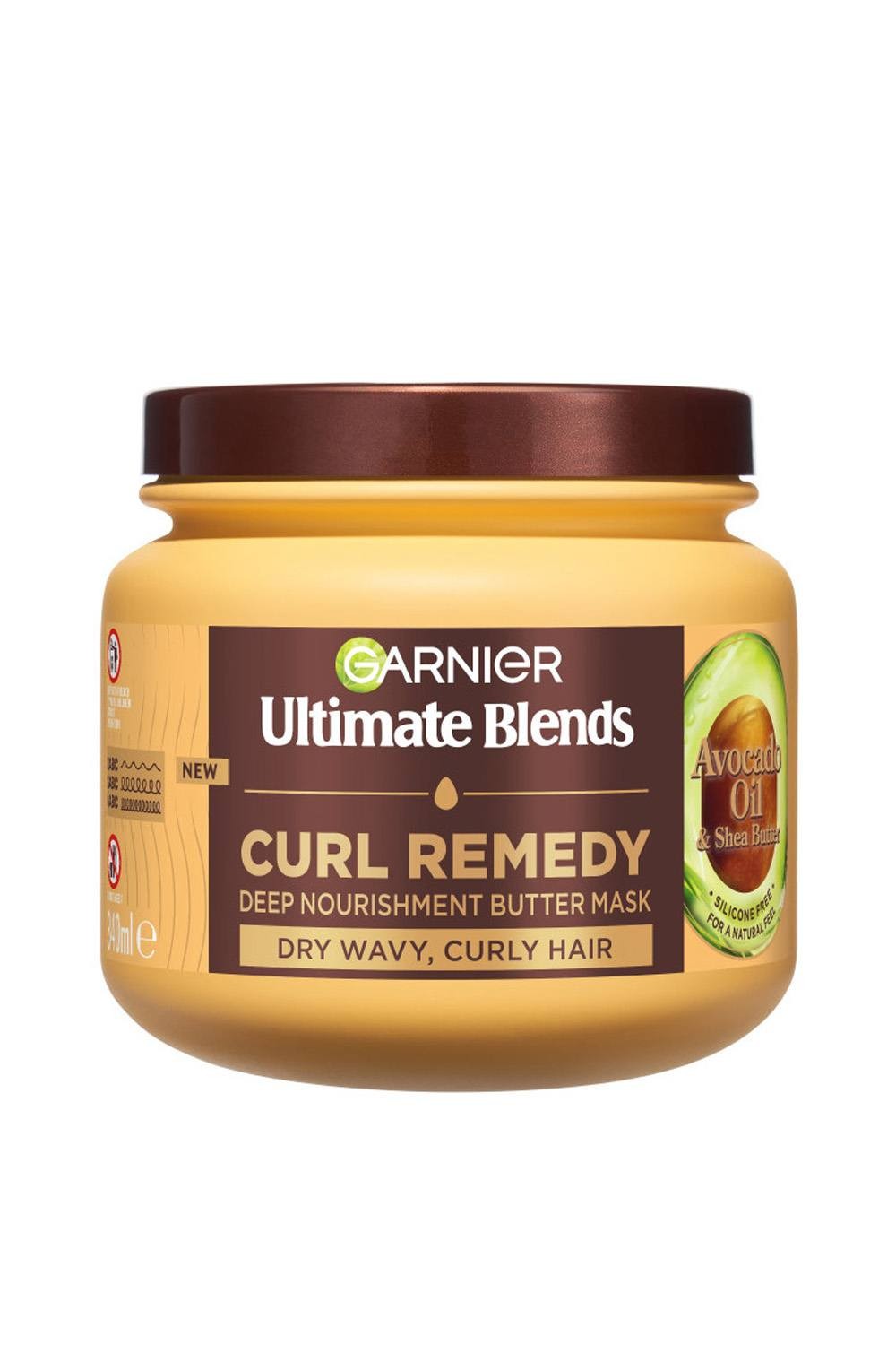 Garnier Debenhams Ultimate Blends Avocado Oil & Shea Butter Curl Remedy Mask 340Ml