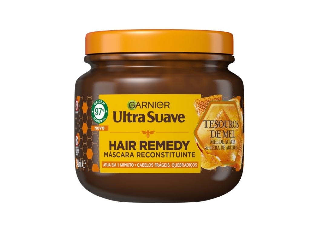 Garnier Máscara Ultra Suave Tesouros De Mel 340ml