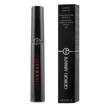 Giorgio Armani Armani Beauty Ecstasy Mirror Elevated Shine & Color Lip Lacquer - Clear