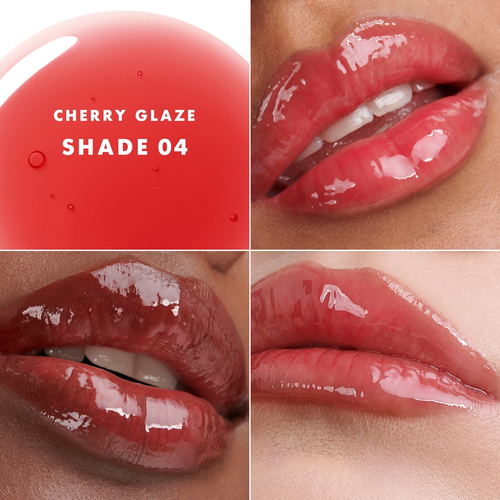 Giorgio Armani Prisma Glass Lip Gloss 04 Cherry Glaze - image 3