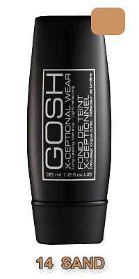 Gosh X-Ceptional Wear Foundation 19 Chestnut - image 4
