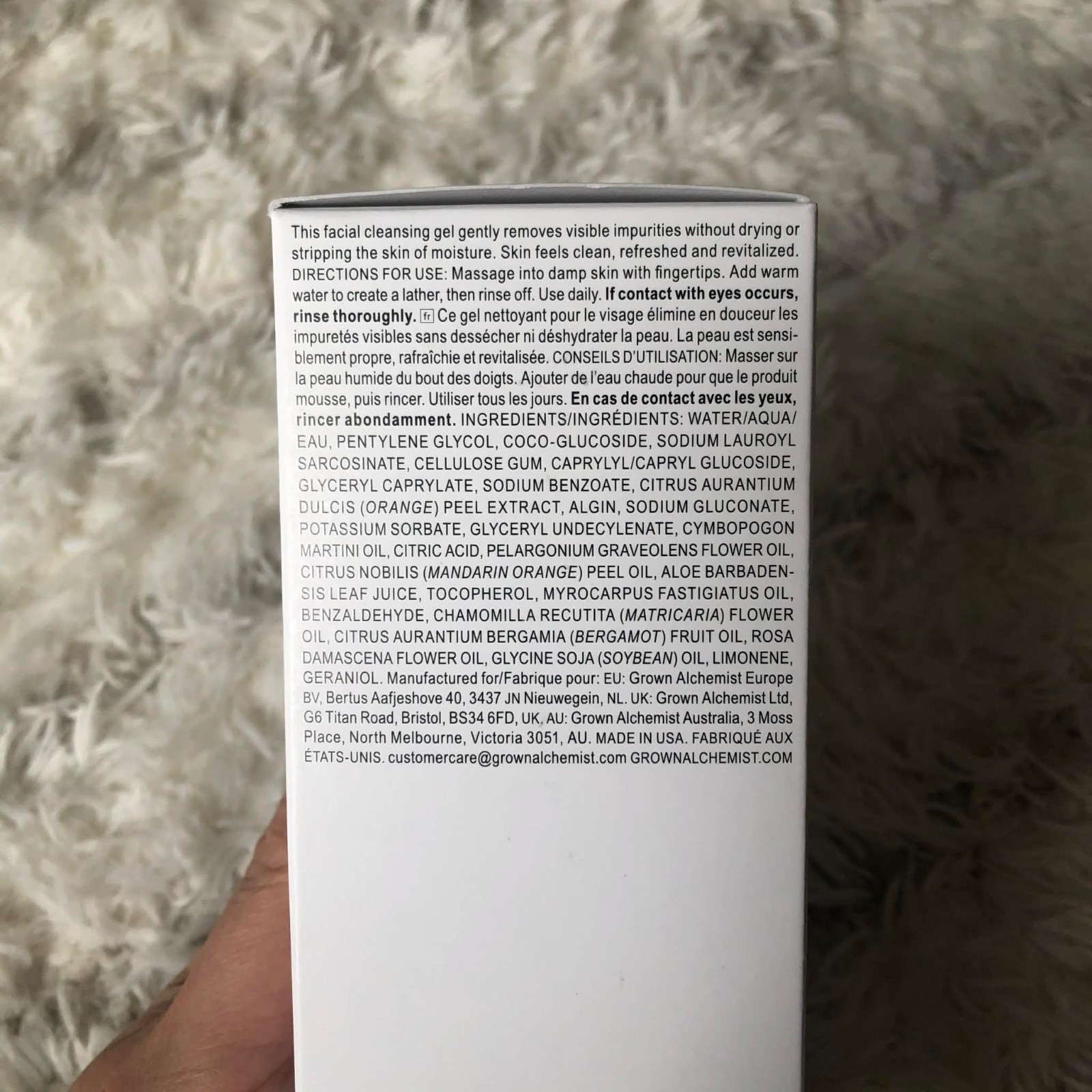 Grown Alchemist Gentle Gel Facial Cleanser 200ml - image 3