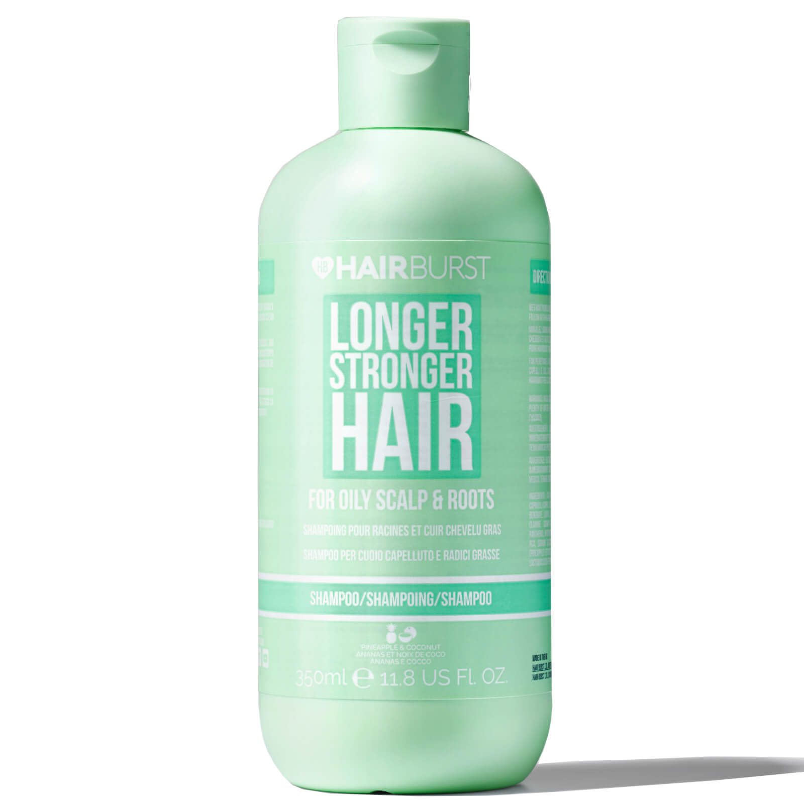 Hairburst Hairburst Longer Stronger Hair Shampoo for Oily Scalp & Roots 350Ml in White