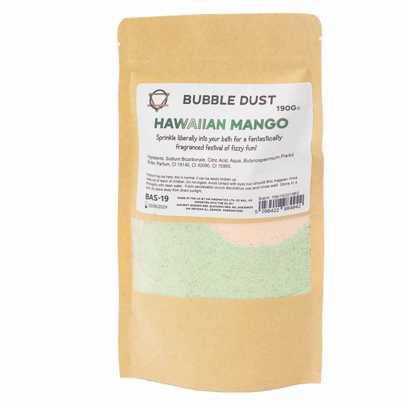 AW-Dropship Hawaiian Mango Bath Dust 190g