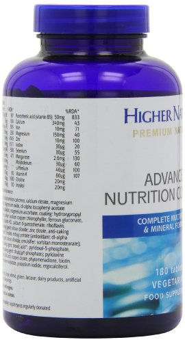 Higher Nature Advanced Multi Tablets 180 Tablets - image 3