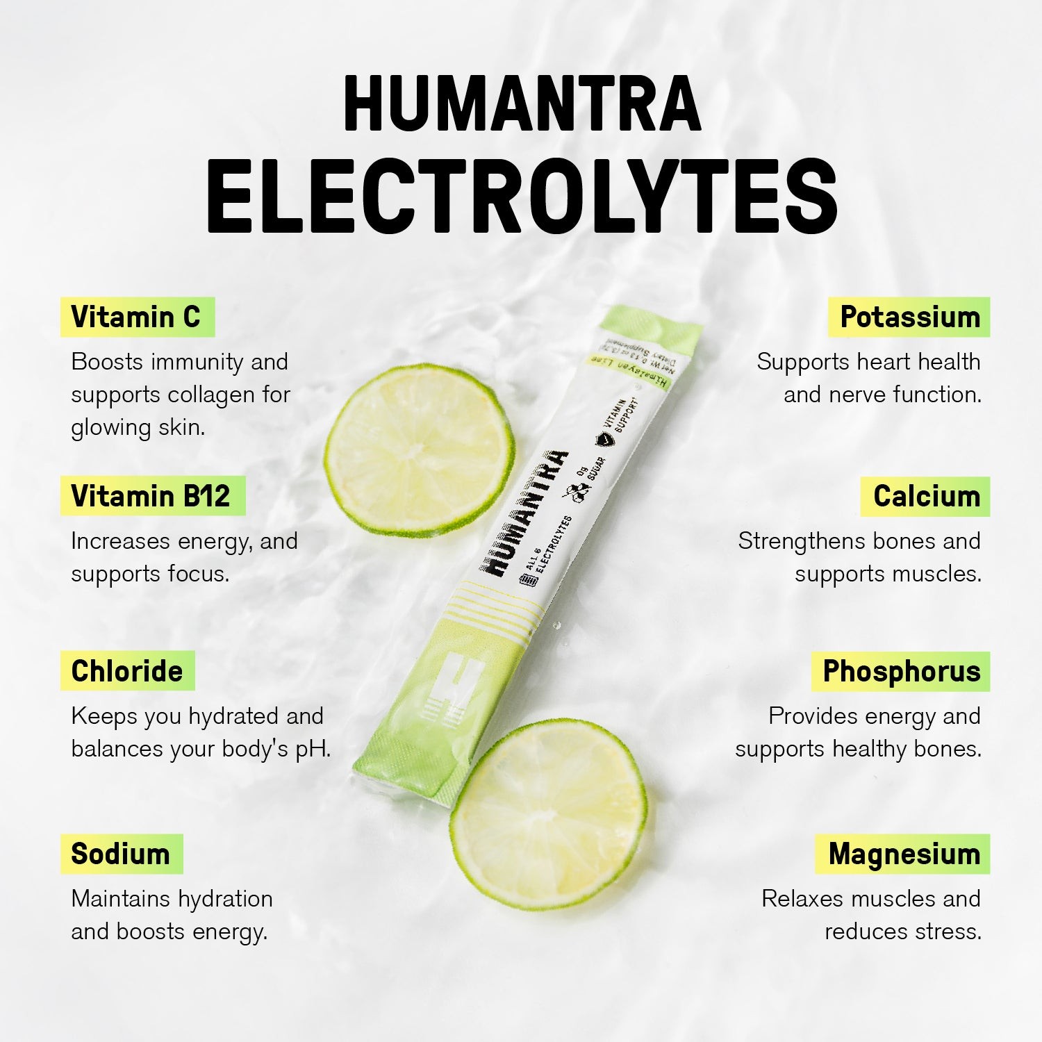 Humantra Himalayan Lime Electrolyte Powder 20 Sachets - image 4