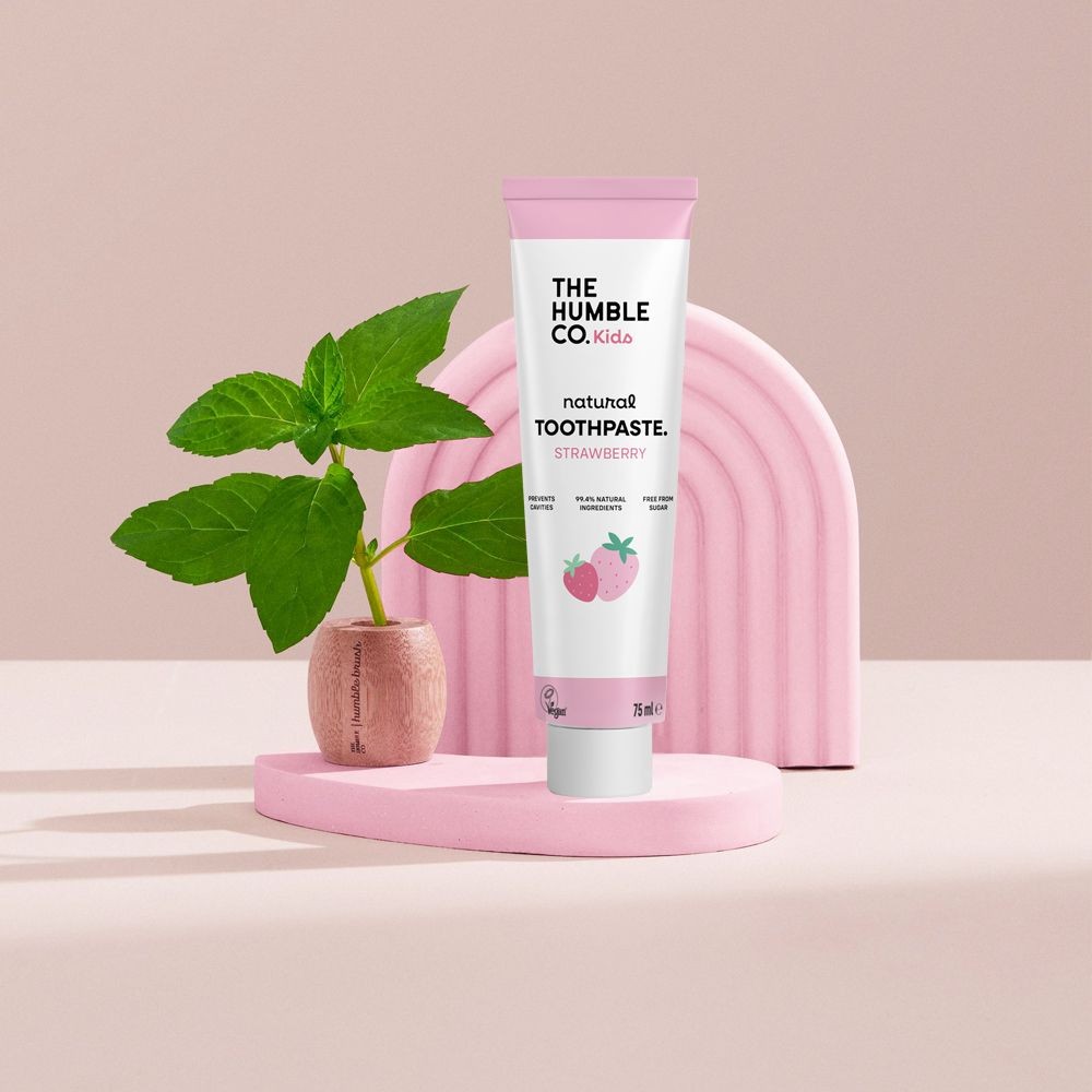 Humble Kids Natural Toothpaste Strawberry 75ml - image 2