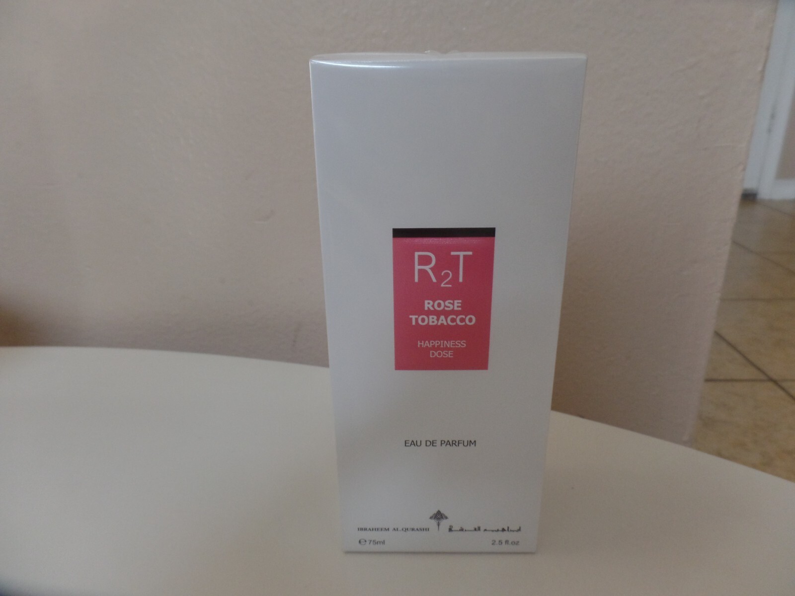 Ibrahim Al Qurashi Happiness Dose Rose Tobacco Eau De Parfum 75ml - image 2