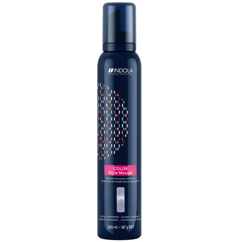 Indola Color Mousse Silver Lavender 200ml