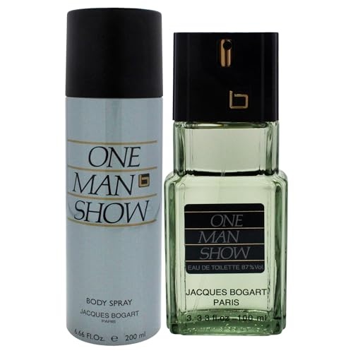 Jacques Bogart One Man Show Eau De Toilette Gift Set 100ml Eau De Toilette + 200ml Body Spray - image 2