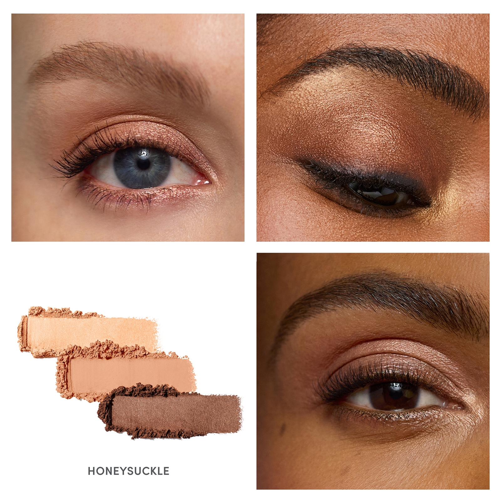 Jane Iredale PurePressed Triple Eyeshadow Honeysuckle - image 3