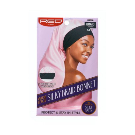 Kiss Red by Kiss Wide Edge Silky Braid Bonnet HBR