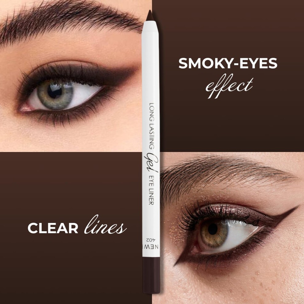 Lamel Long Lasting Gel Eyeliner 402 Brown - image 2