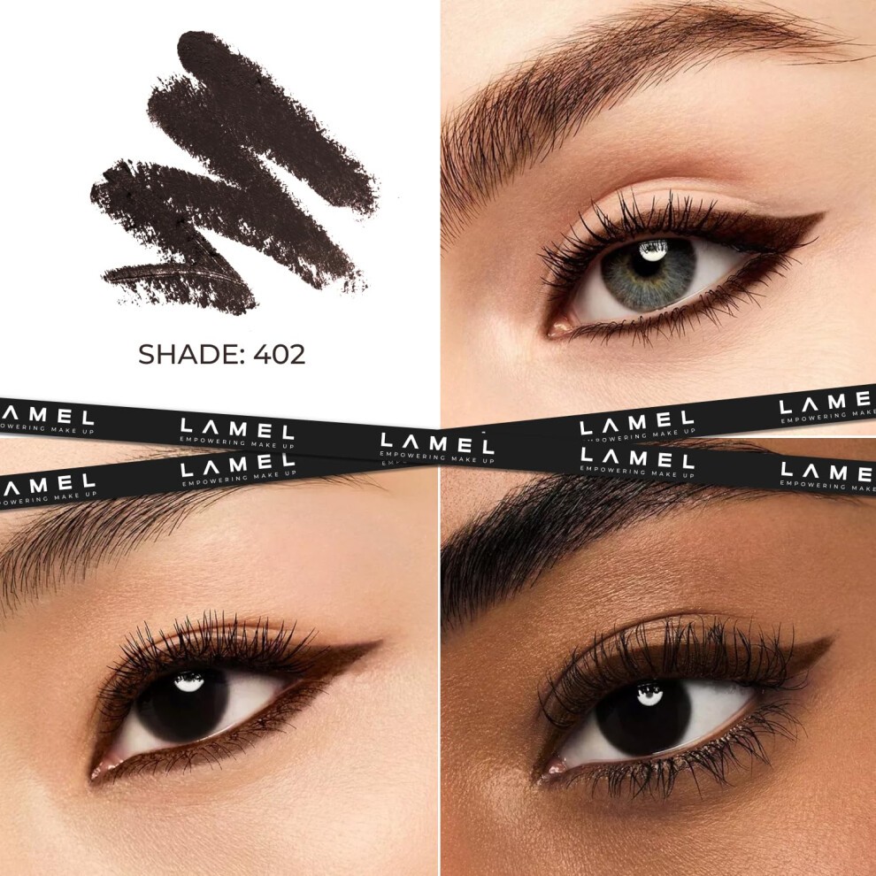 Lamel Long Lasting Gel Eyeliner 402 Brown - image 4