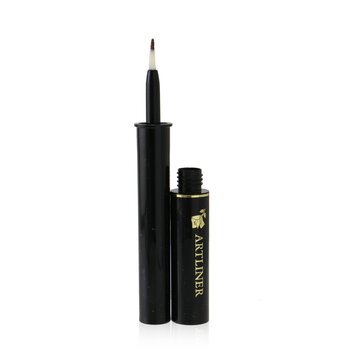 Lancôme Artliner Precision Point Eyeliner in a sleek black tube with gold lettering, featuring a fine tip applicator for precise makeup application.