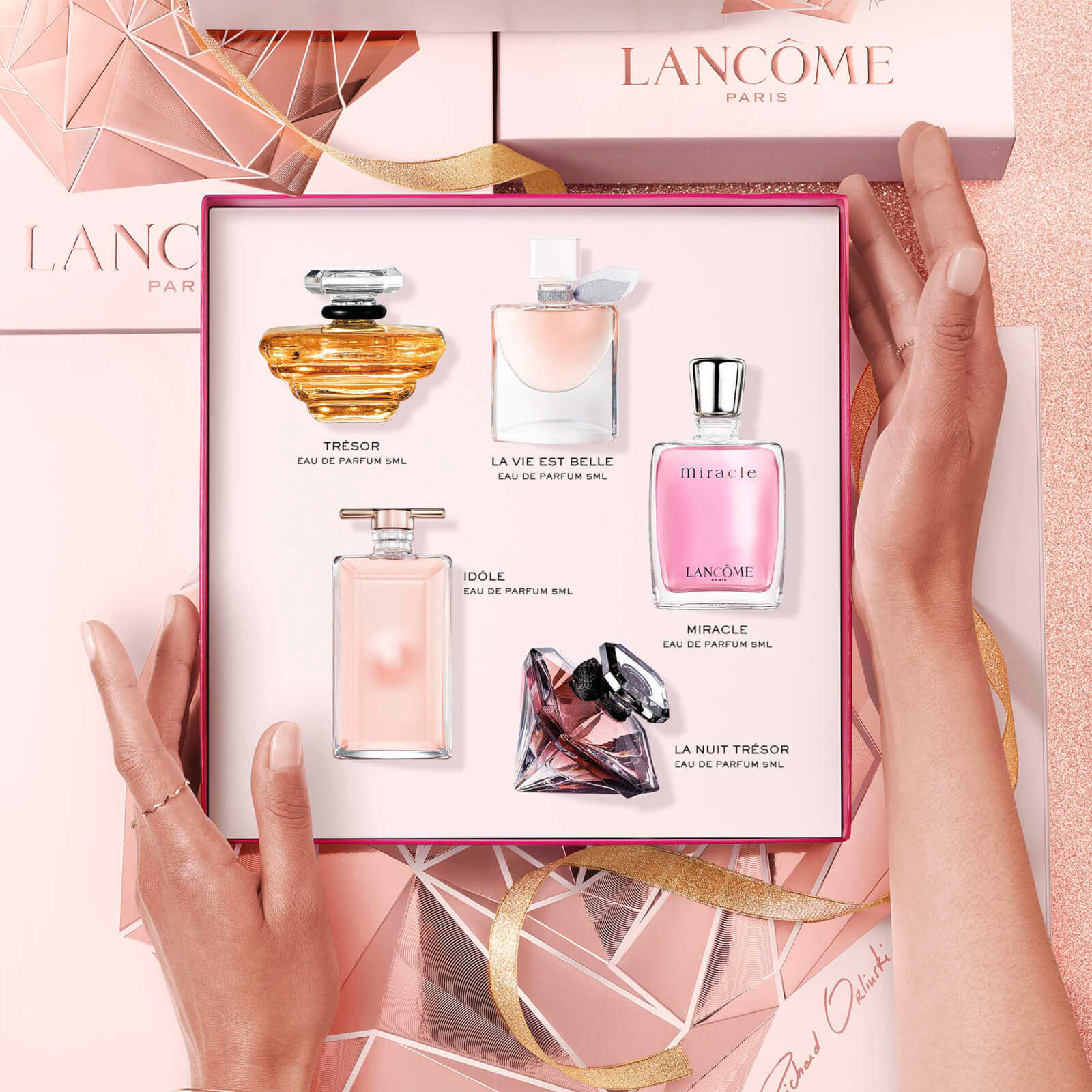 Lancôme Miniature Fragrances Gift Set 5ml Eau De Parfum Idole + 4ml Eau De Parfum La Vie Est Belle + 7.5ml Eau De Parfum Tresor + 5ml Eau De Parfum Miracle + 5ml La Nuit Tresor Eau De Parfum - image 2