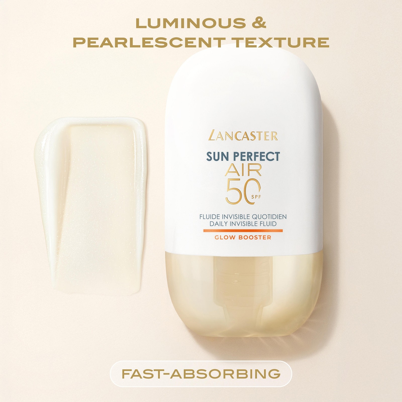 Lancaster Sun Perfect Air Daily Invisible Fluid SPF 50 Glow Booster 40ml - image 4