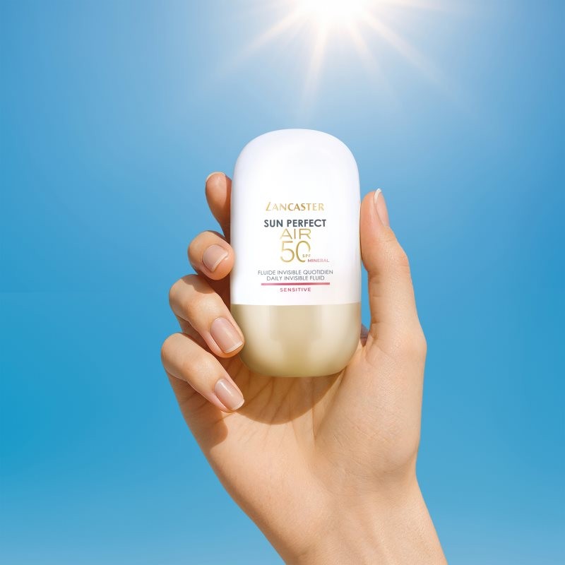 Lancaster Sun Perfect Air Daily Invisible Fluid SPF 50 Sensitive Mineral 40ml - image 4