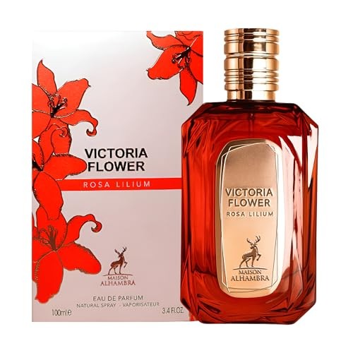 Lattafa Victoria Flower Rosa Lilium Eau De Parfum 100ml - image 2