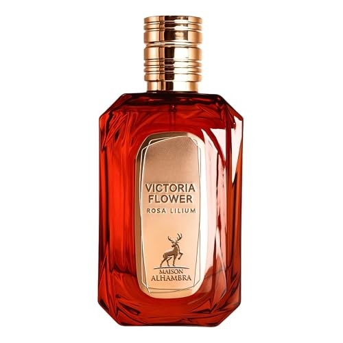 Lattafa Maison Alhambra Victoria Flower Rosa Lilium by Maison Alhambra EAU DE PARFUM SPRAY 3.4 OZ for WOMEN
