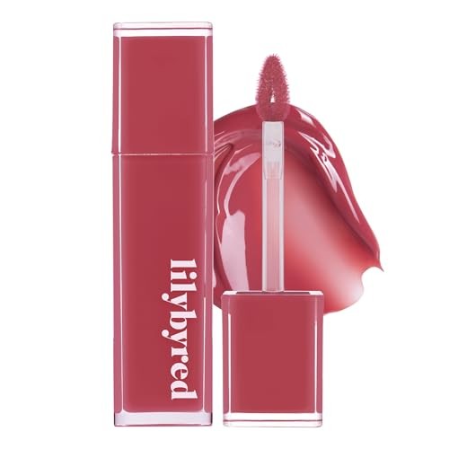 Lilybyred Lilybyred Bloody Liar Coating Tint | Korean Glossy Lip Stain, Vivid & Juicy Color, Syrupy Shine, Moisturizing, Long-Lasting & Smudge-Proof, Non-Sticky