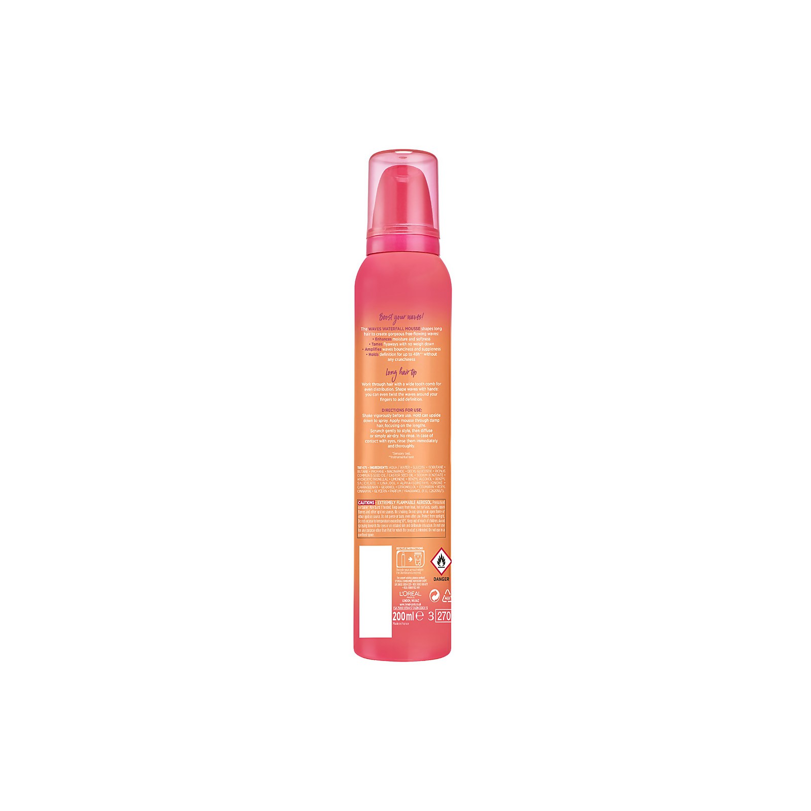 L'Oreal Elvive Dream Lengths Waves Waterfall Mousse 200ml - image 2