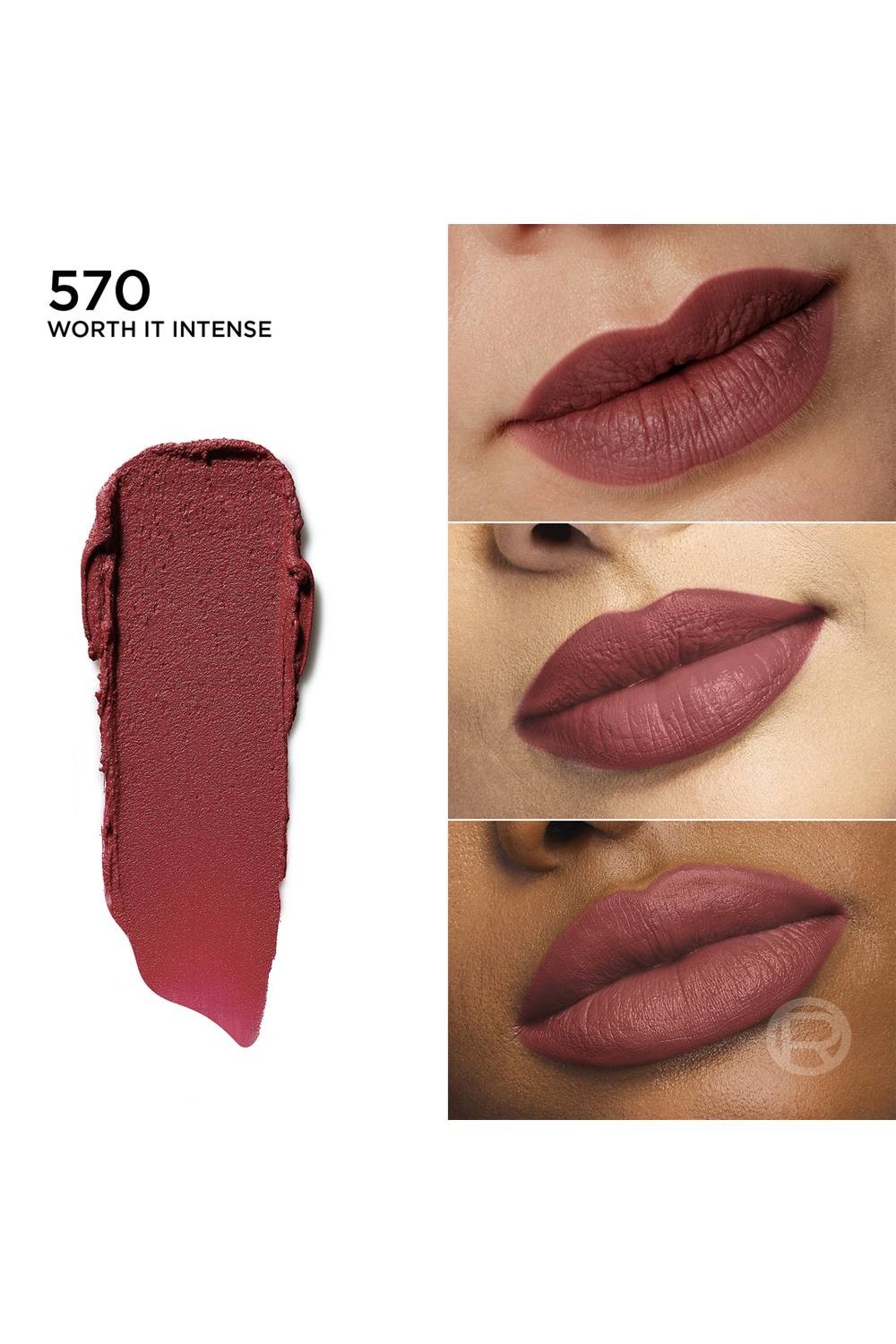 L'Oreal Paris Colour Riche Blurred Matte 570 Worth It Intense - image 4