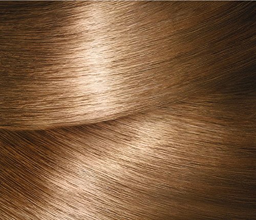 Dark blonde hair strands with a glossy finish, showcasing smooth texture and rich color, ideal for root touch-up applications.