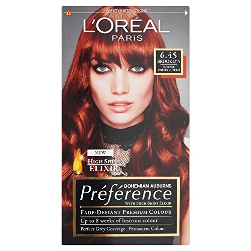 L'Oreal Paris Preference Infinia Permanent Colour 6.45 Brooklyn Intense Copper Auburn - image 4