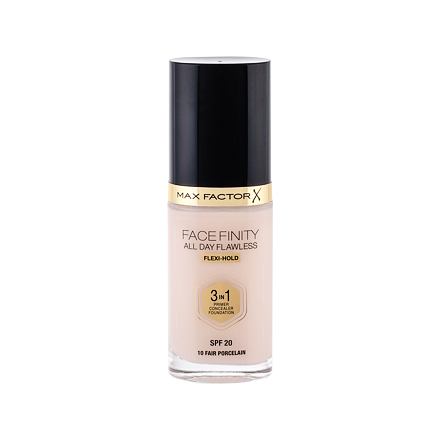 Max Factor Max Factor Facefinity 3-in-1 All Day Flawless Liquid Foundation, SPF 20 - 10 Fair Porcelain, 30 Ml