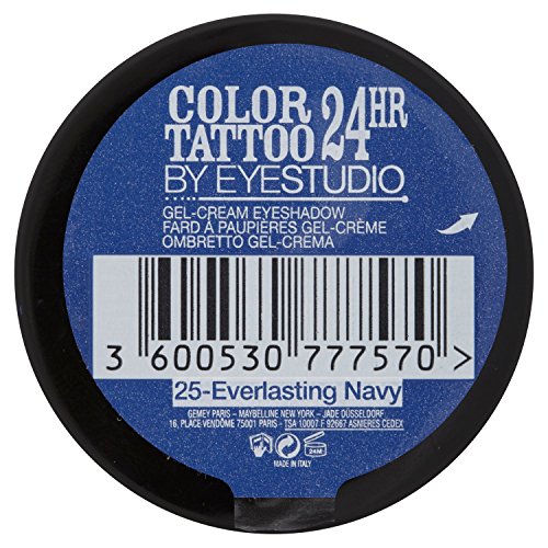 Maybelline Colour Tattoo 24HR Eyeshadow 25 Everlasting Navy - image 5