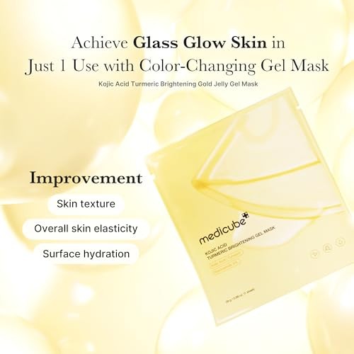 Medicube Kojic Acid Turmeric Brightening Gel Mask 4 Masks - image 5