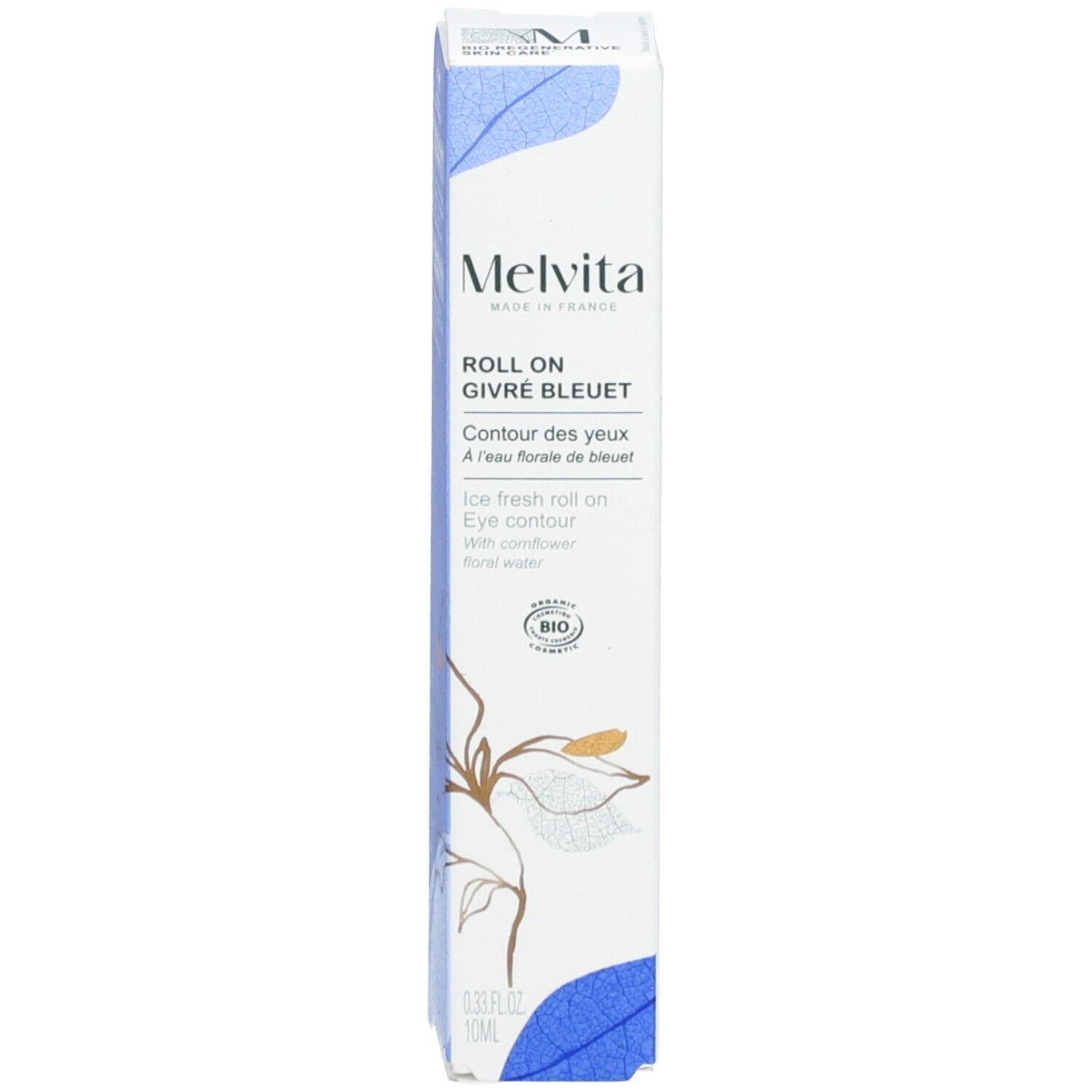 Melvita Ice Fresh Roll On Eye Contour 10ml - image 3