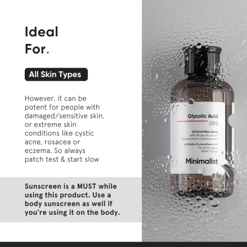 Minimalist Glycolic Acid 8% Exfoliating Liquid - image 4