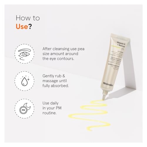 Minimalist Vitamin K + Retinal 01% Eye Cream - image 4